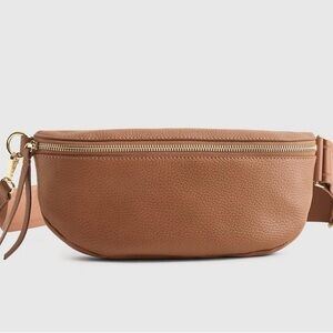Quince Tan Crossbody Bag